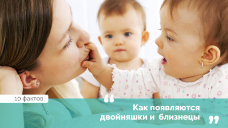 Як з’являються двійнята або близнюки
