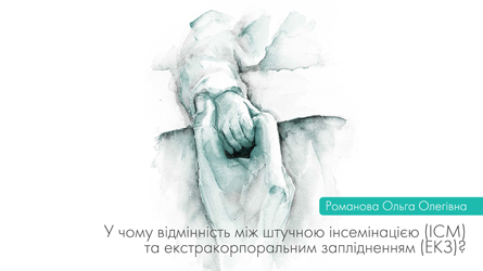 В чому різниця між штучною інсемінацією (ІСМ) та екстракорпоральним заплідненням (ЕКЗ)?