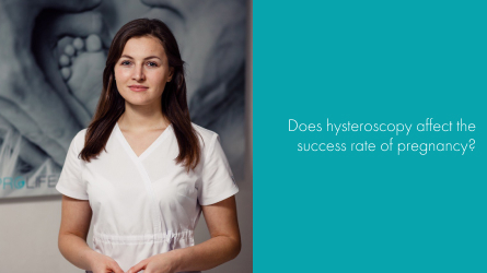 Hysteroscopy is miniinvasive operation and sutureless.