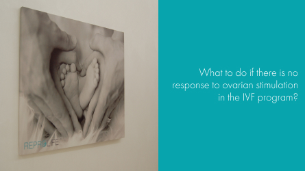 What to do if there is no response to ovarian stimulation in the IVF program?  